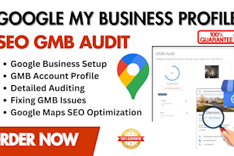 seo audit google my business listing profile gmb gbp account audit map local