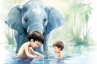 children book illustration watercolor
