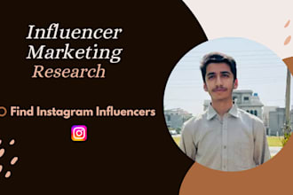 research and find top instagram influencers for your niche