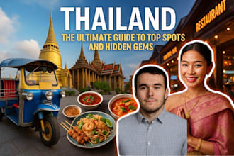 thailand trip planner, best spots, temple, food and nightlife tips