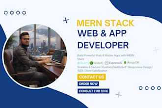 develop a modern full stack web app using the mern stack
