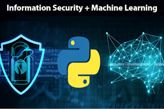 do information security projects using machine learning and python