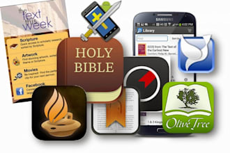 develop bible app, church app, bible reading app, christian app, prayer app