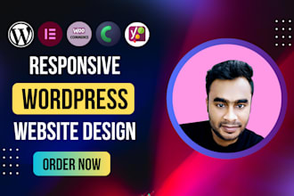 design a responsive wordpress website for your business