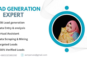 do b2b lead generation and build prospect email list