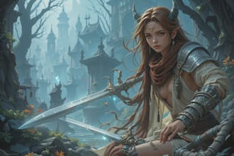 draw your dnd character art