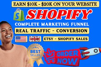 promote etsy shop etsy SEO shopify marketing to boost sales shopify promotion