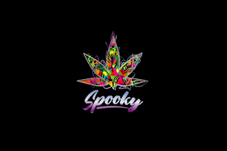 design hemp cannabis brand logo