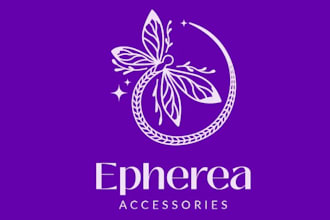 design luxury and modern jewelry logo