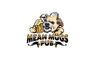 design awesome mugs pub logo