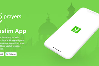 develop mosque app muslim prayer app mosque qibla app quran app islamic app