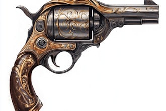 design concept art of weapons for your game