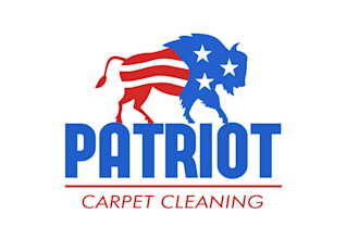 design patriot carpet cleaning logo