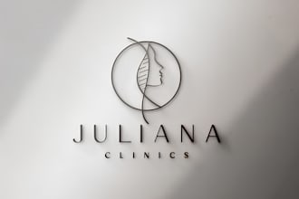 do creative fashion, beauty, cosmetic spa hair salon logo