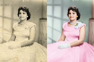 restore old photos in 24 hours