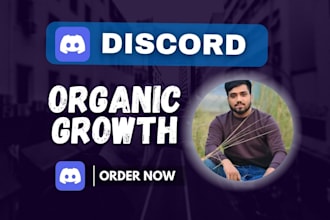 help build your discord server community with organic promotion real engagement
