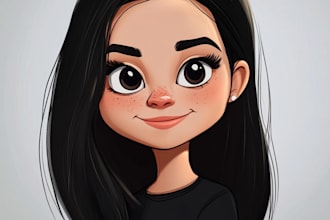 make cartoon avatar, cartoon character, caricature