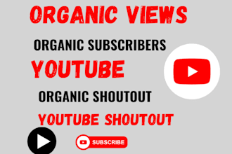 do organic USA youtube shoutout, USA video promotion