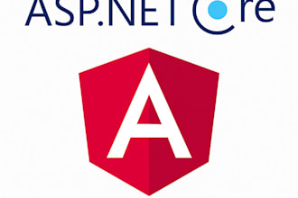 develop your project with dot net core API mvc angular
