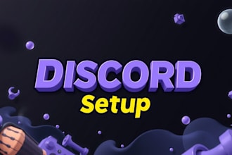 setup a custom discord server
