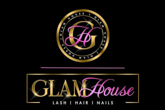 design a luxury beauty, braid, fashion, or makeup logo