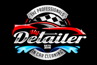design auto dealership, car detailing, auto repair and automotive logo