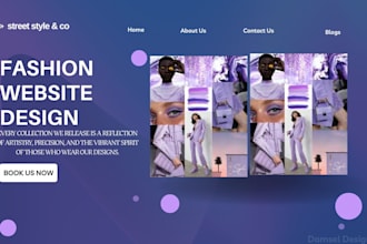design streetwear website, y2kshopify store clothing brand website fashion brand
