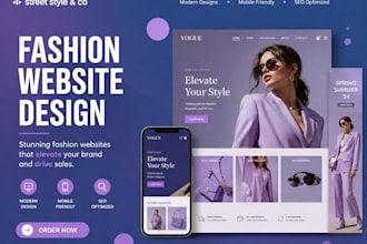 design streetwear website, shopify store website clothing brand, fashion brand