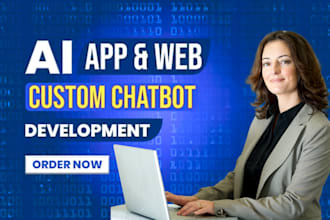 develop ai chatgpt mobile app or website ai saas app ai chatbot ai software