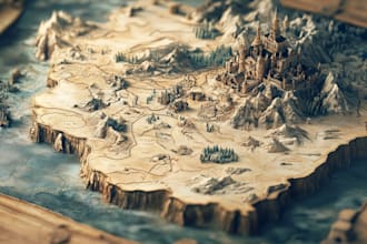 create your fantasy city map