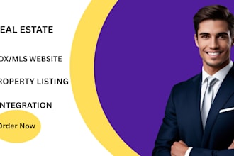 create idx mls real estate website in wordpress
