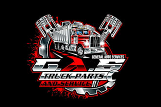 design eye catchy auto service logo very fast with super color