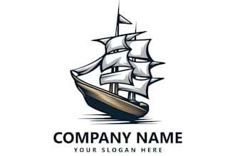 design high quality sailing logo