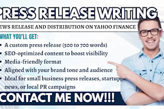 do press release, news release, yahoo finance, PR distribution, digital journal