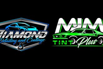 do auto dealership, car logo, car detailing, auto repair and automotive design