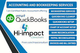 clean up your books and generate financial reports