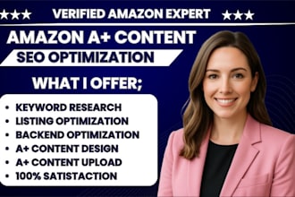 do amazon product listing optimization a plus content ebc modules