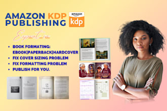 do KDP book formatting, ebook paperback, book typesetting, publishing, indesign