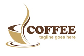 design a professional and beautiful coffee logo