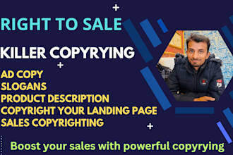 write persuasive ad copy and product descriptions to boost your sales