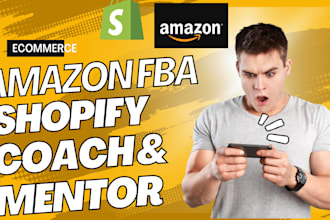 be your shopify dropshipping expert ecommerce mentor and amazon fba guide