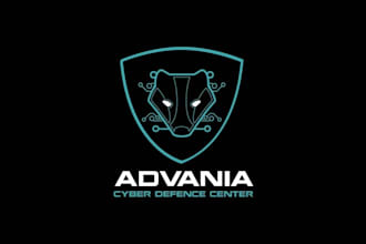 design crypto, cyber awesome startup, security and technology logo design