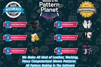 make digital gloves patterns