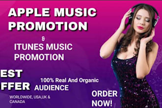 do superfast itunes music promotion, apple music promotion
