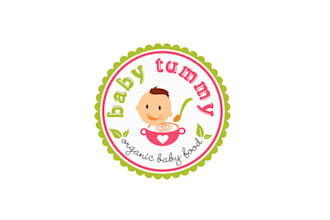 design awesome iconic baby tummy logo