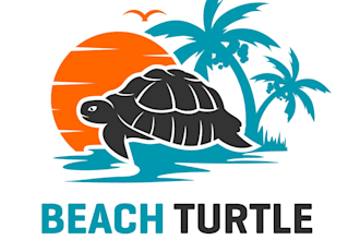 design amazing turtle logo for your company