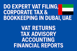 expertly handle vat, corporate tax, and bookkeeping in dubai uae