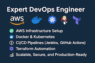 help to create AWS jenkins kubernets github terraform cicd