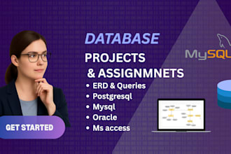 design erds, normalize databases, and write sql for your projects