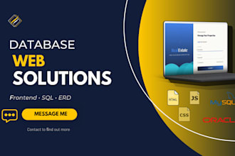 design erds, normalize databases, and write sql for your projects